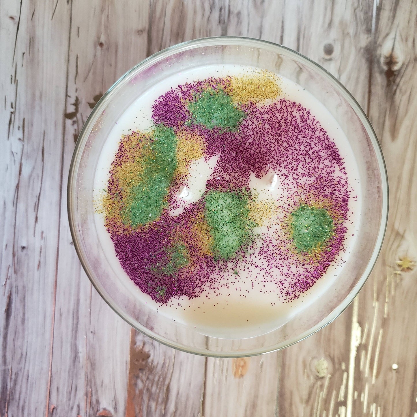 King Cake Scented Soy Candle