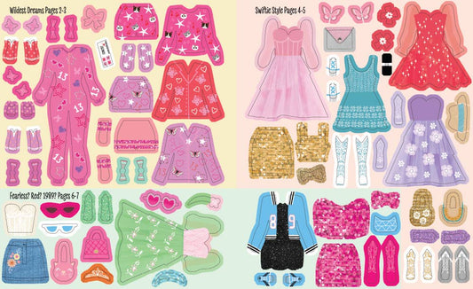 My Sticker Dress-Up: Swifties