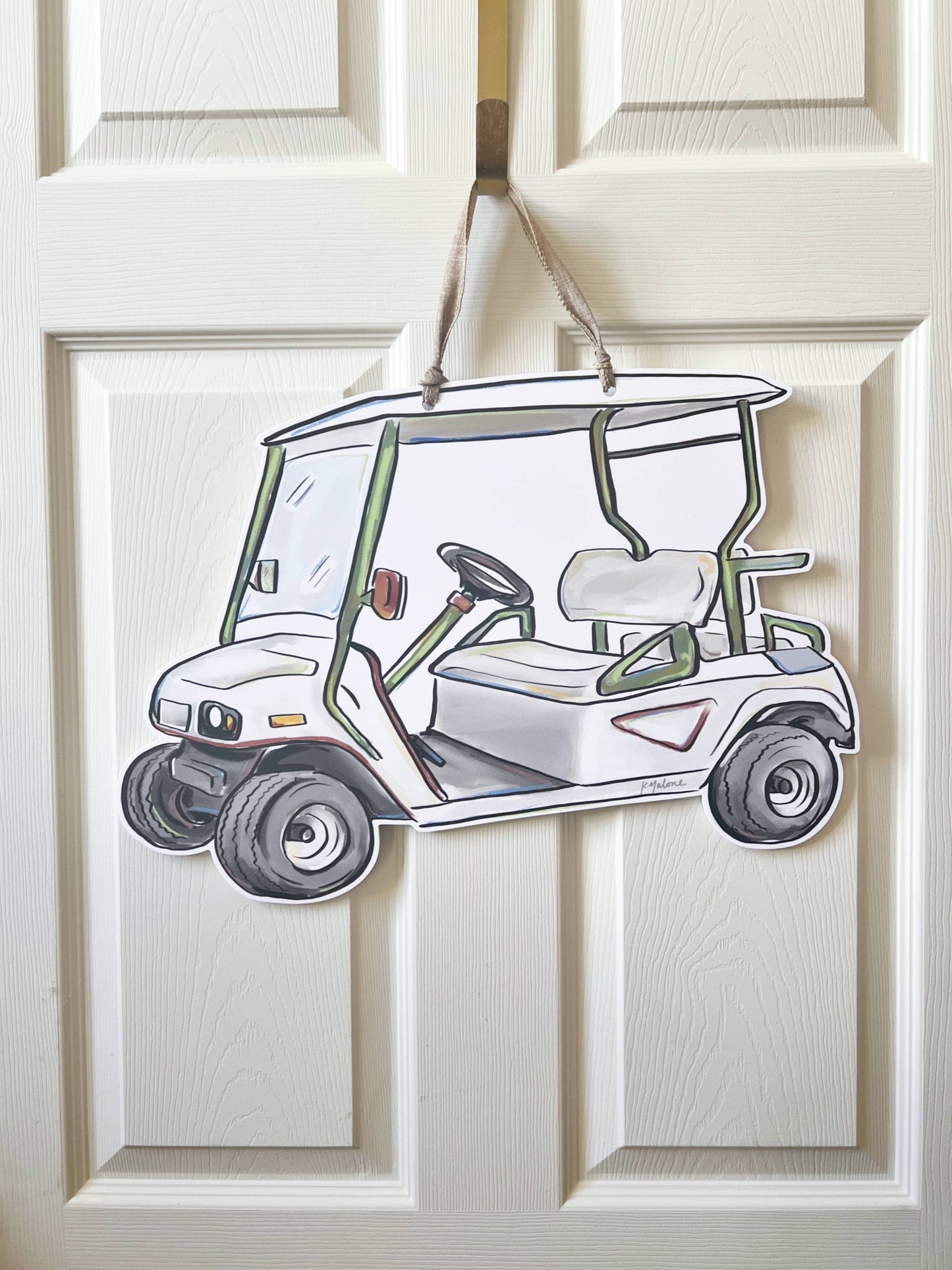 Golf Cart Door Hanger