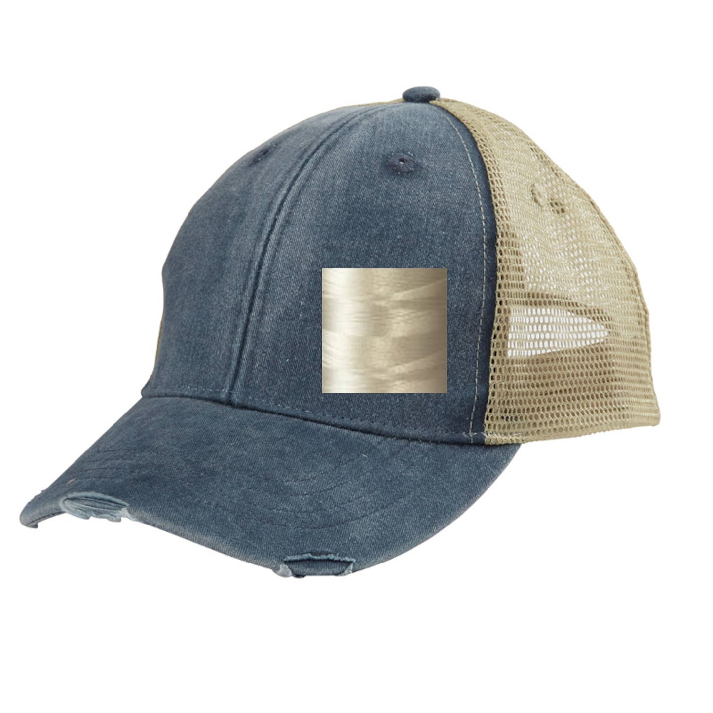 Mississippi Embroidered Distressed Hat