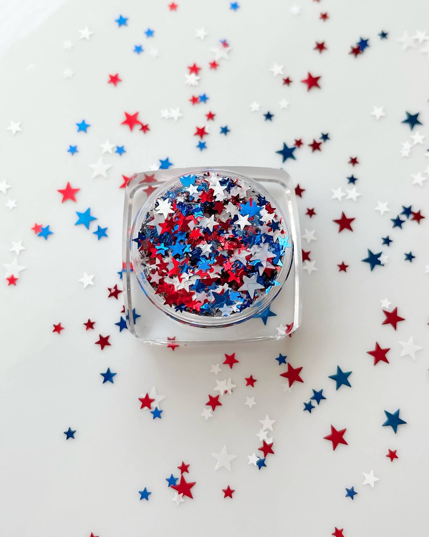 USA Star Face and Body Glitter