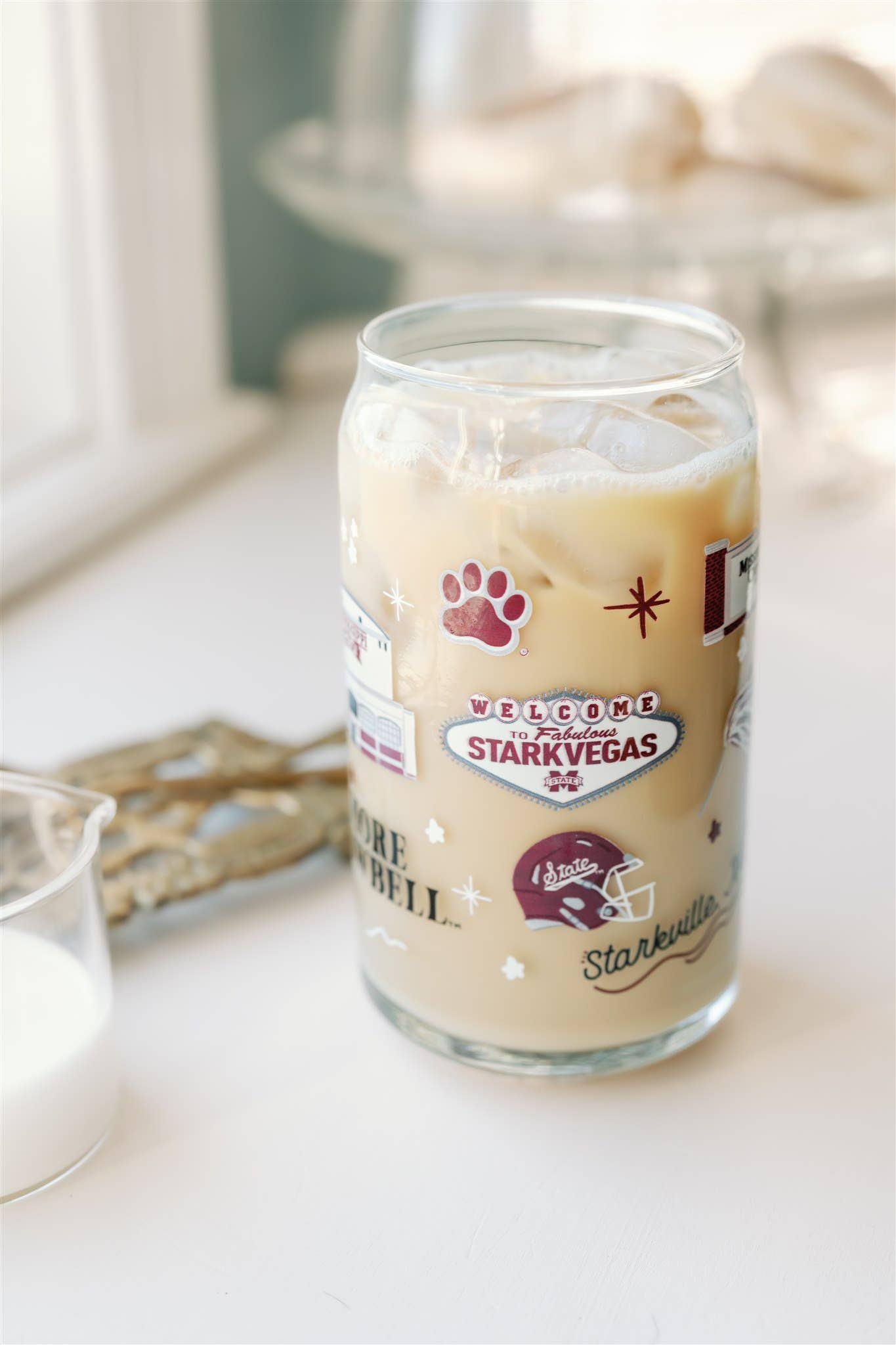 Mississippi State Glass Cup