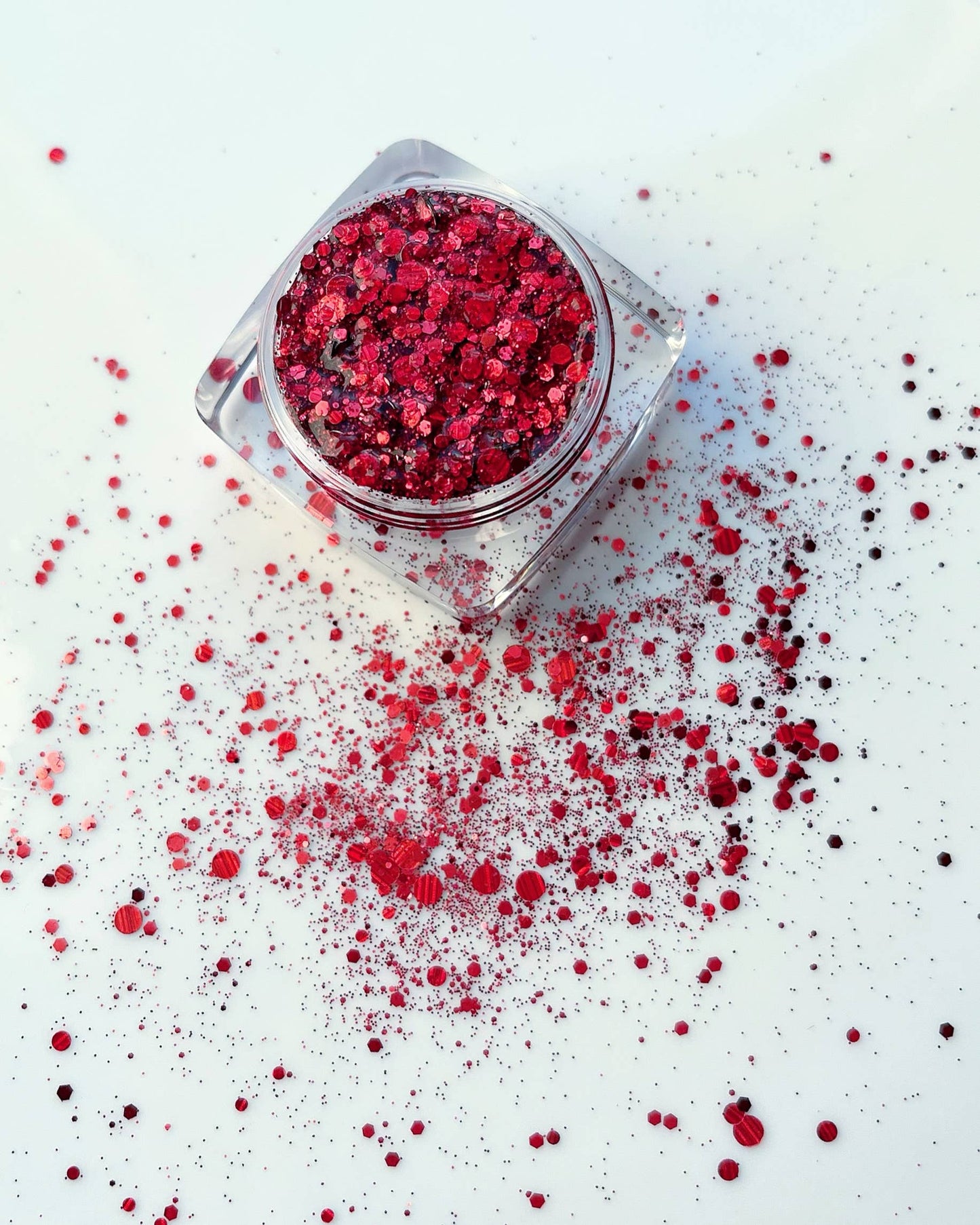 Red Eras Tour Face and Body Glitter