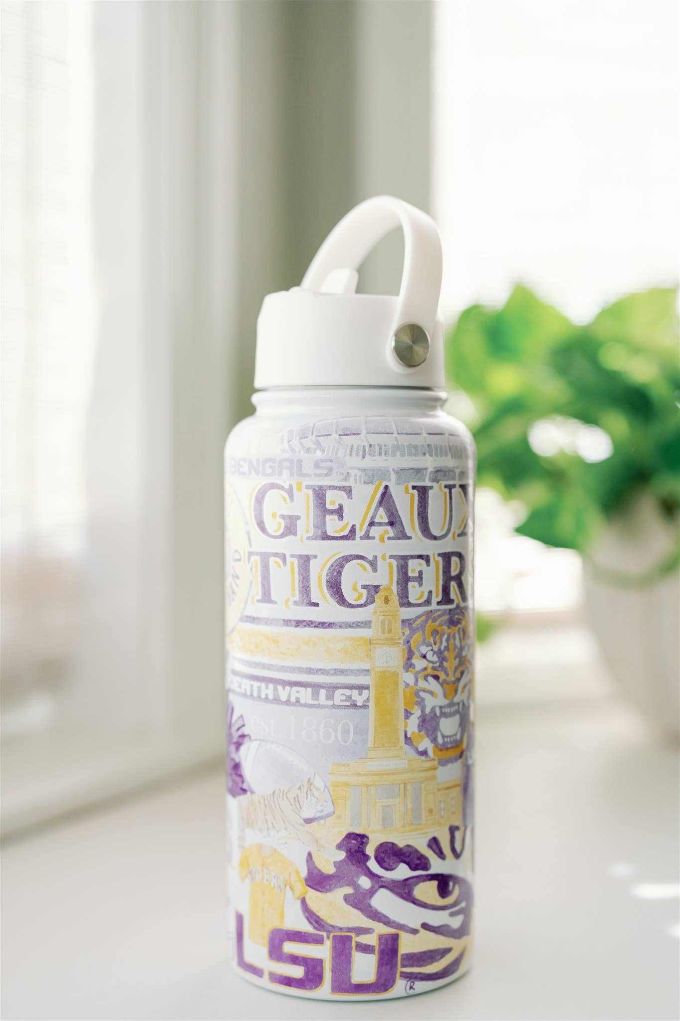 LSU 32 oz Insulated Water Bottle