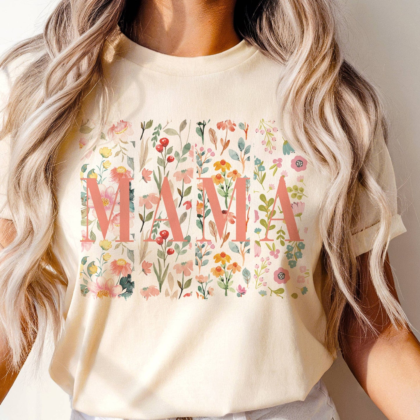 Floral Mama Spring Graphic Tee