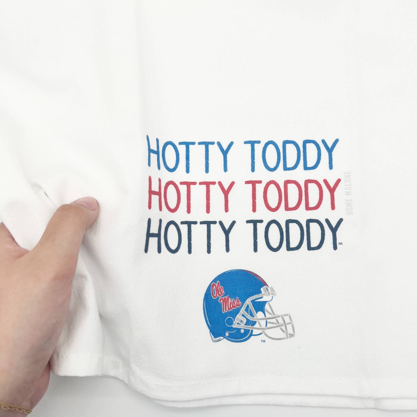 Ole Miss Hotty Toddy Tea Towel