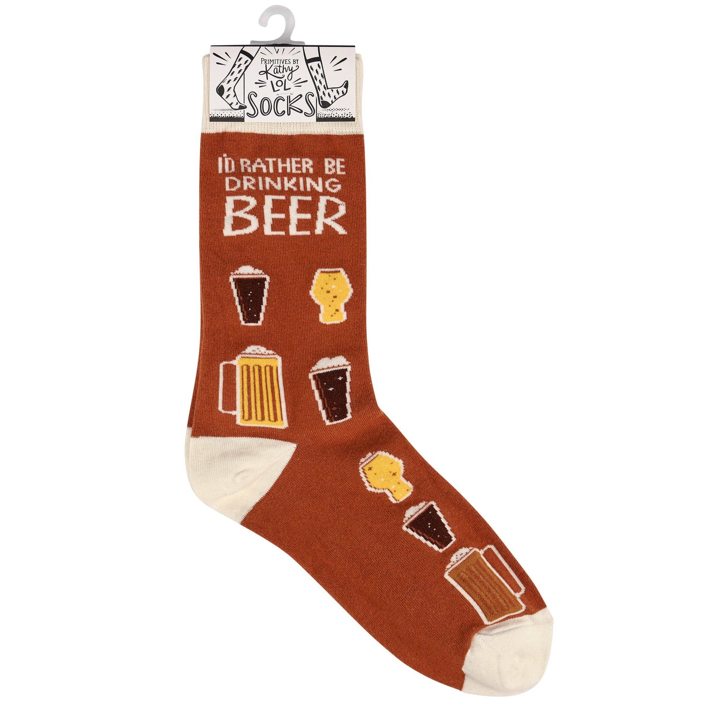 Rather Be Drinking Beer Socks