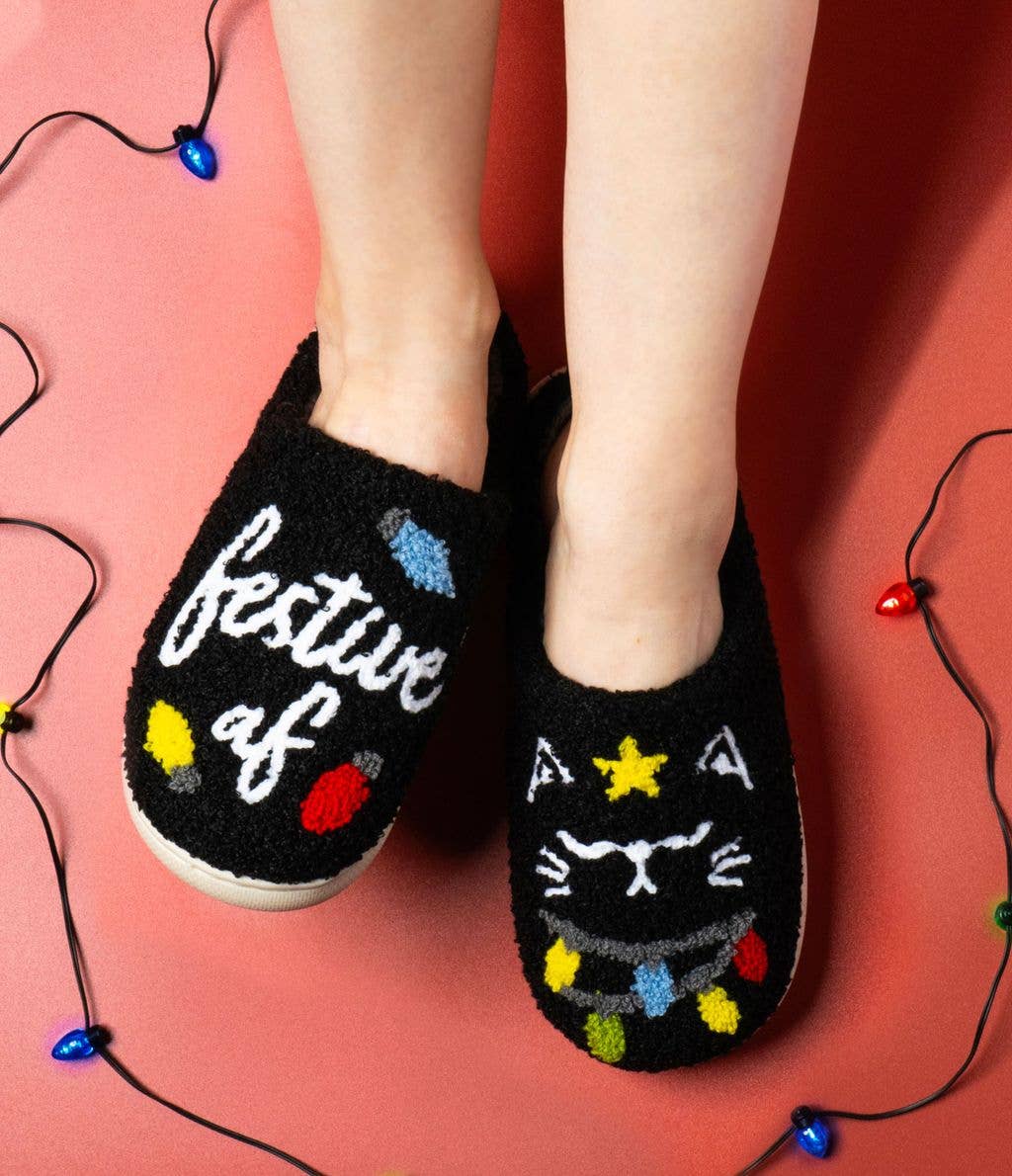 Festive AF Slippers