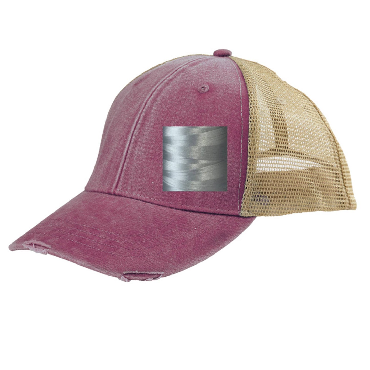 Mississippi Embroidered Distressed Hat