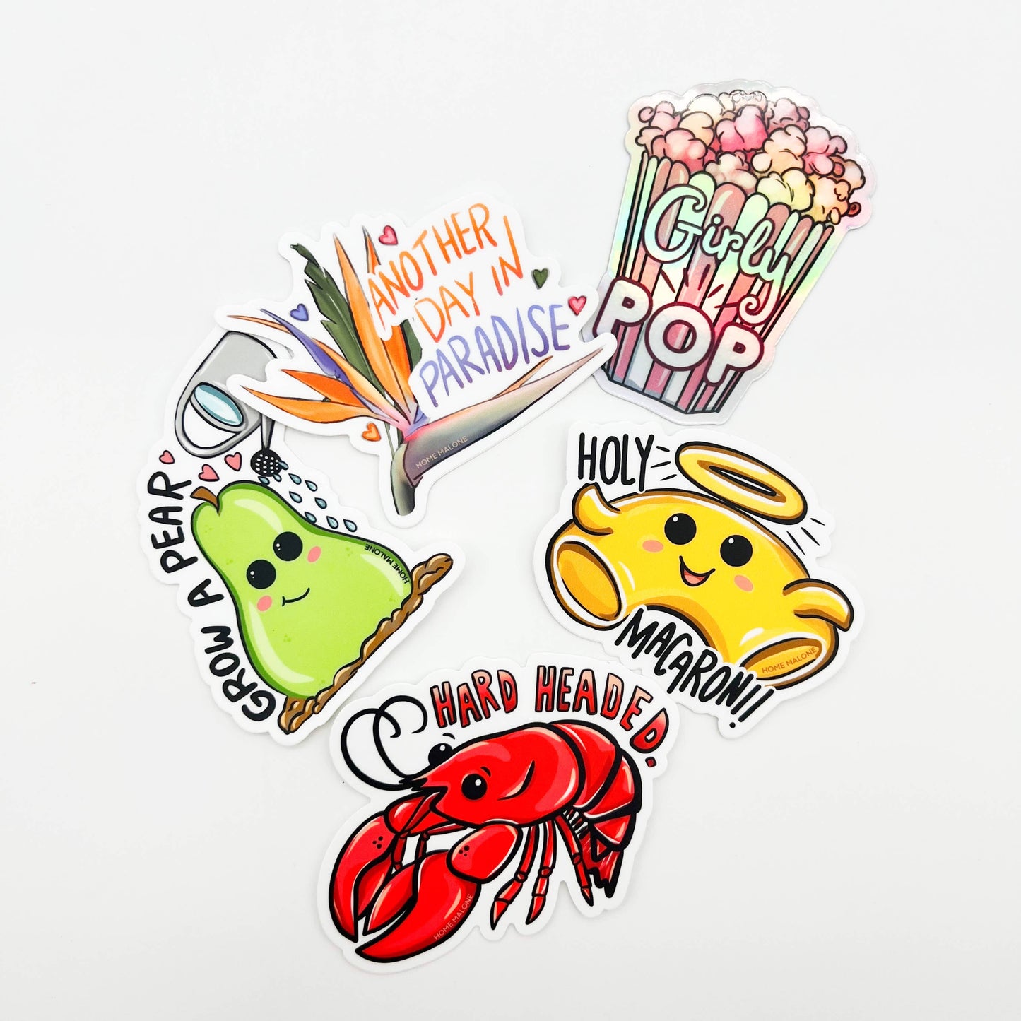 Hard Headed Sticker