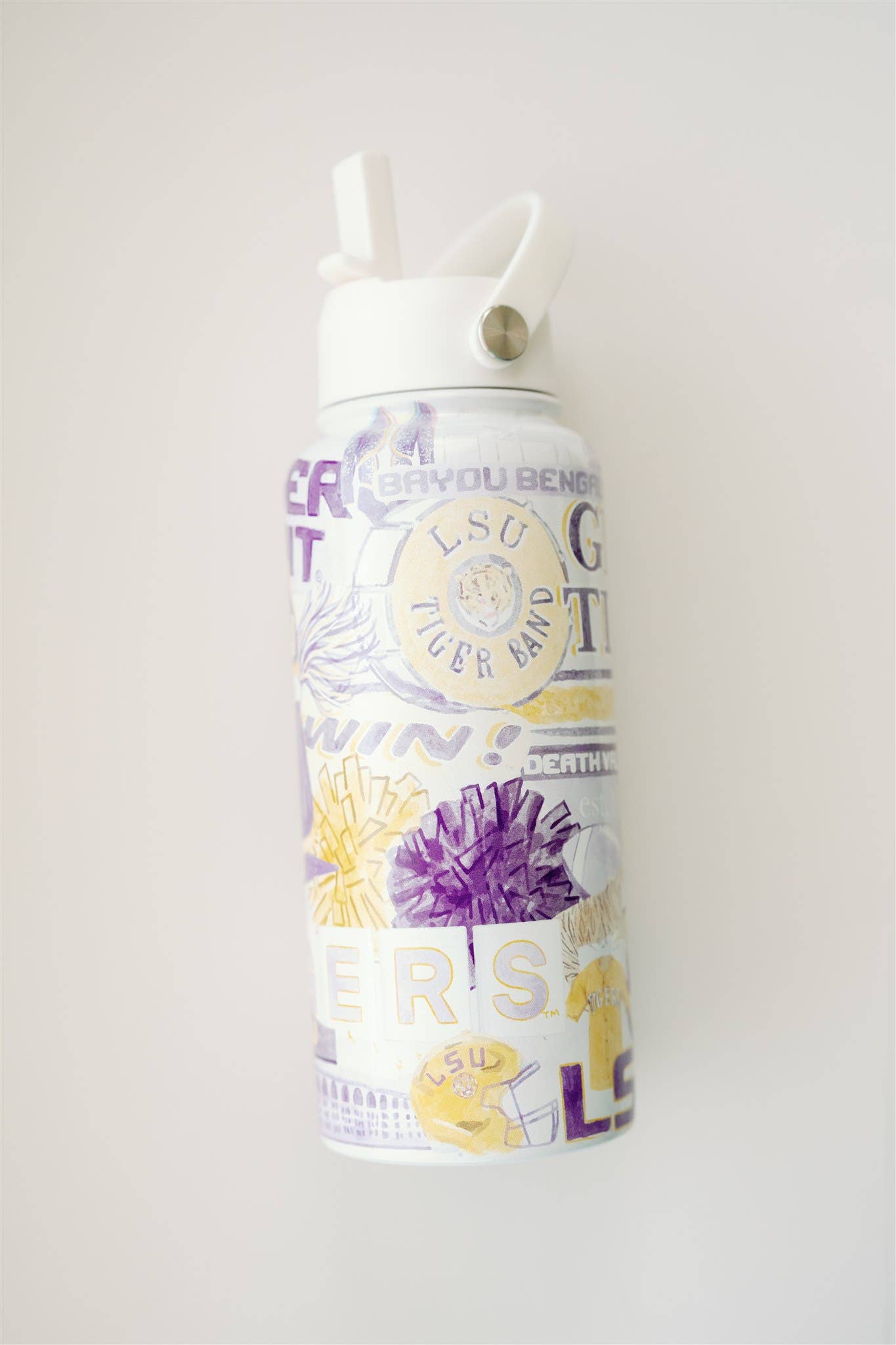 LSU 32 oz Insulated Water Bottle