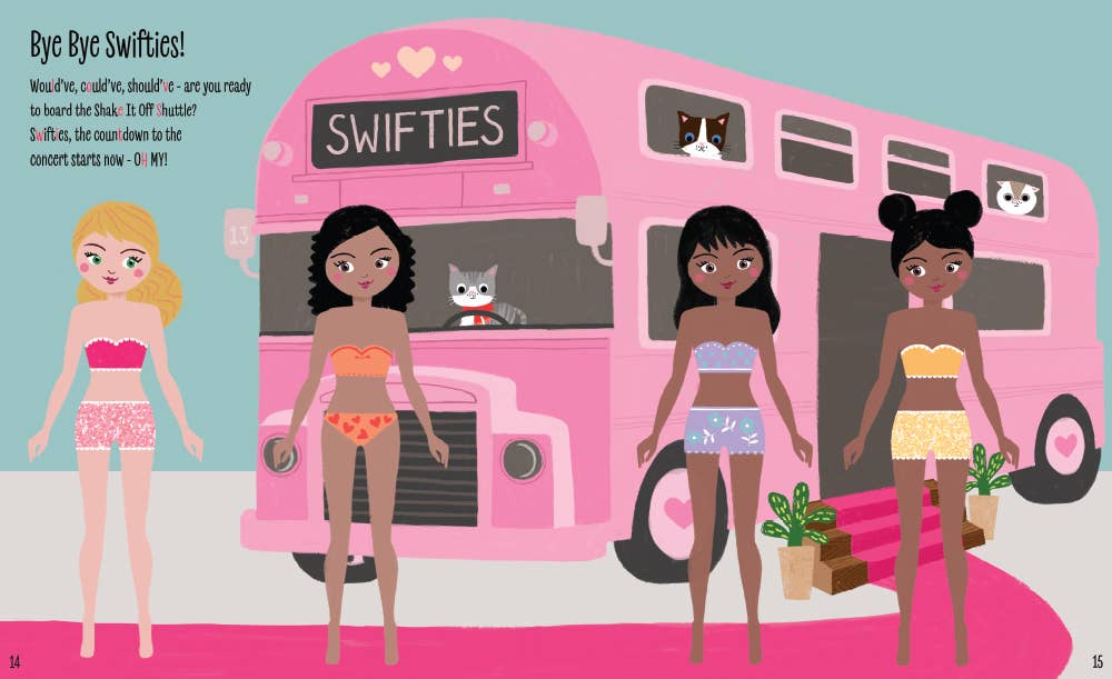My Sticker Dress-Up: Swifties