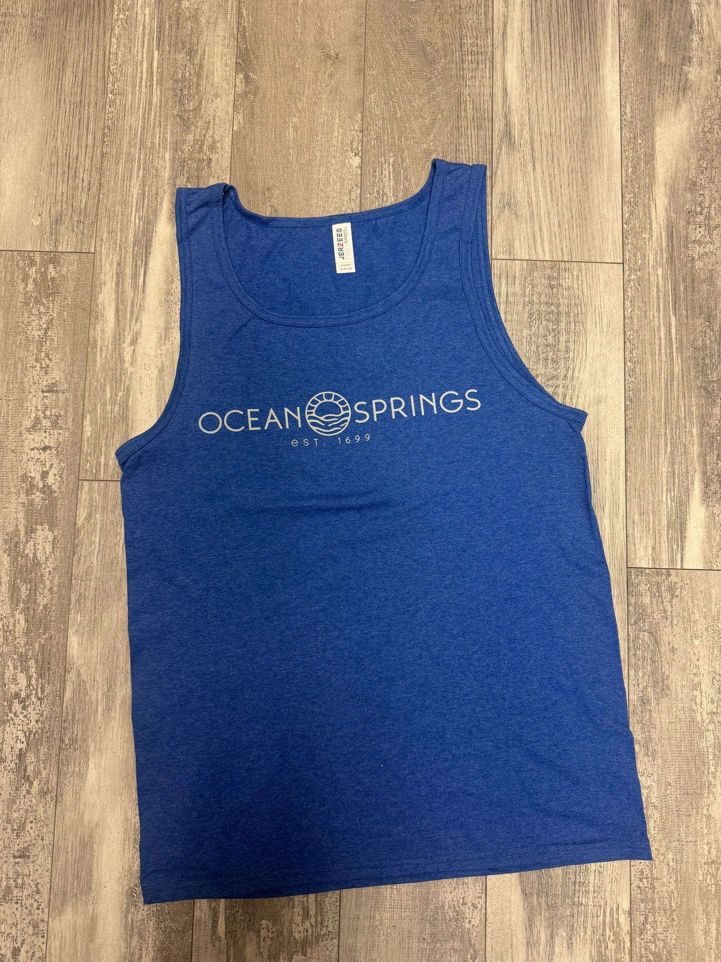 OS Sun Logo Tank - Retro Royal