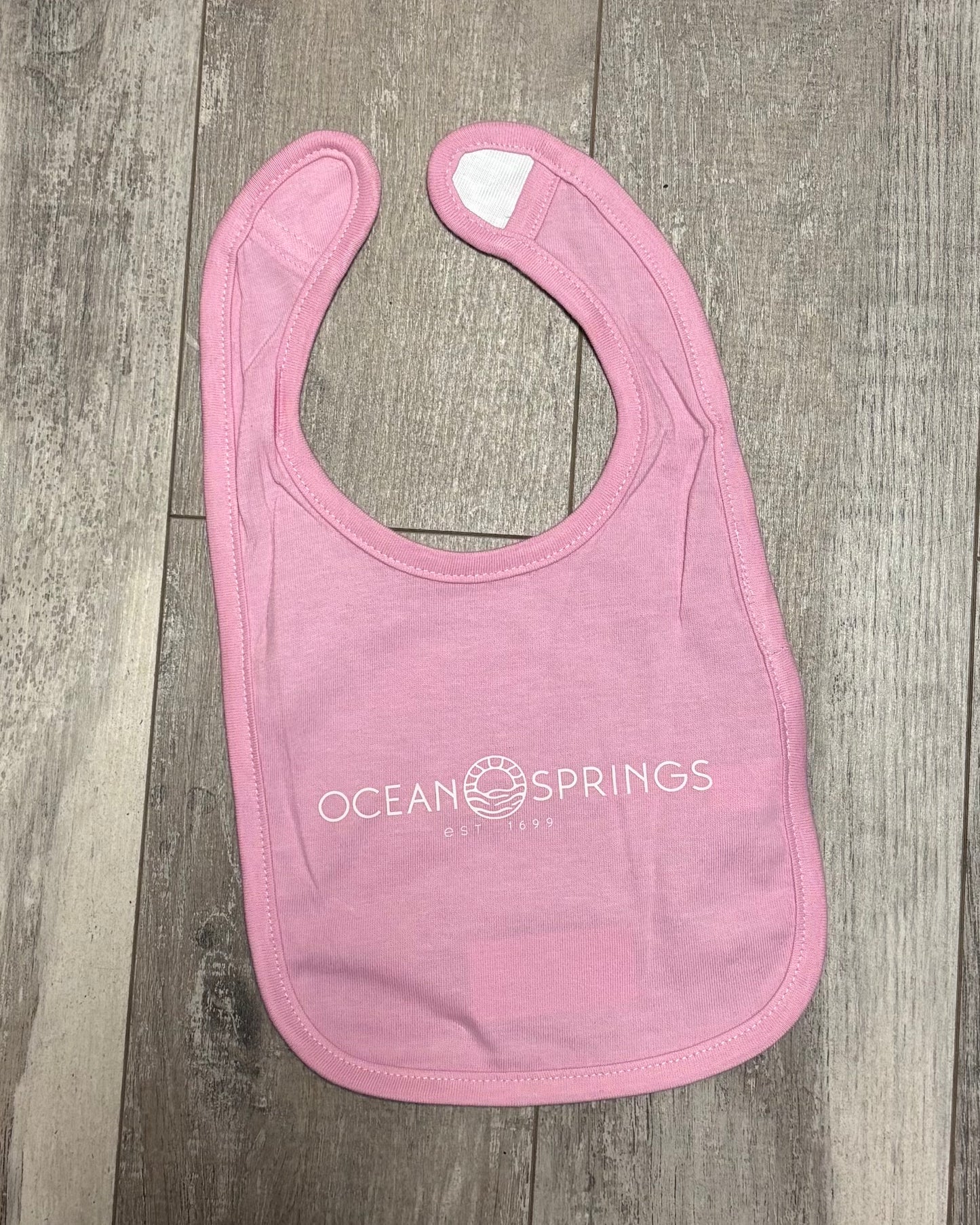 OS Sun Logo Bib - Pink