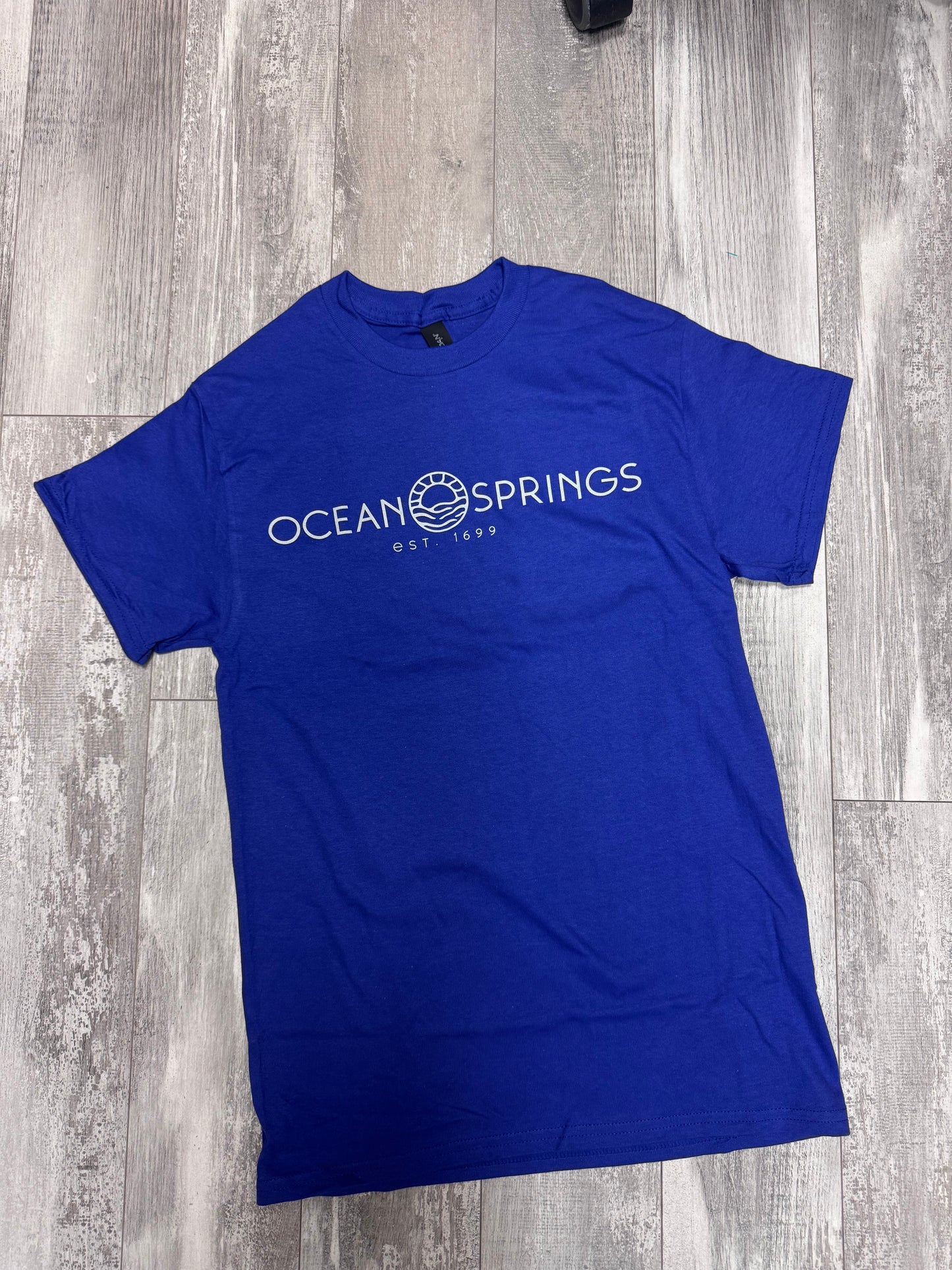 OS Sun Logo Tee - Cobalt