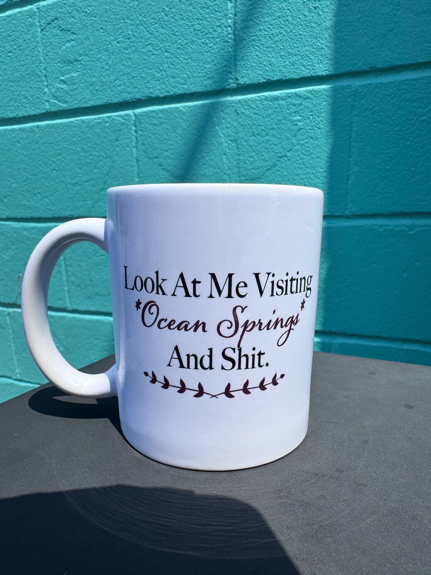 Look At Me Visiting Ocean Springs mug