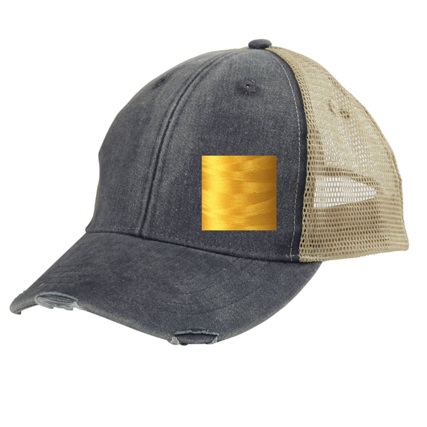 Mississippi Embroidered Distressed Hat