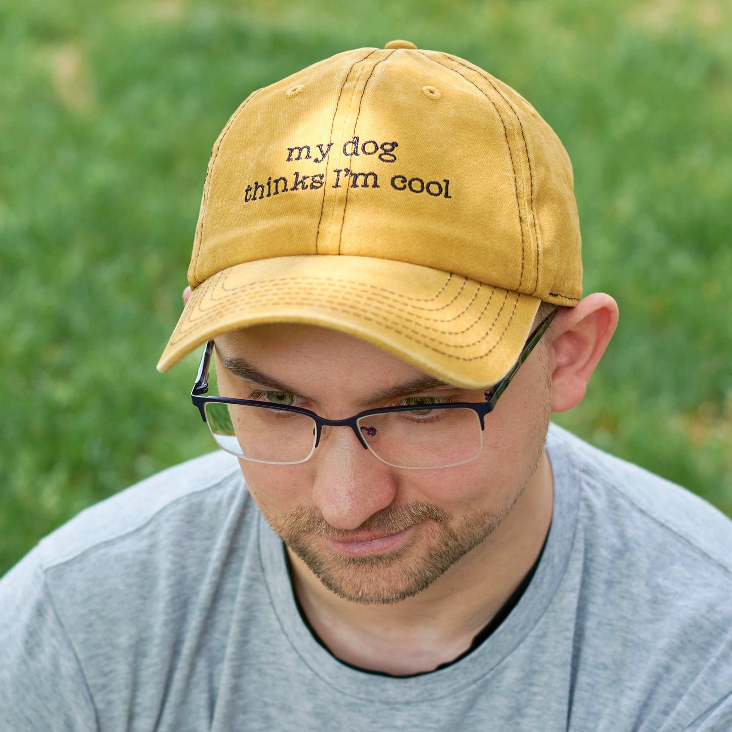 My Dog Thinks I'm Cool Cap
