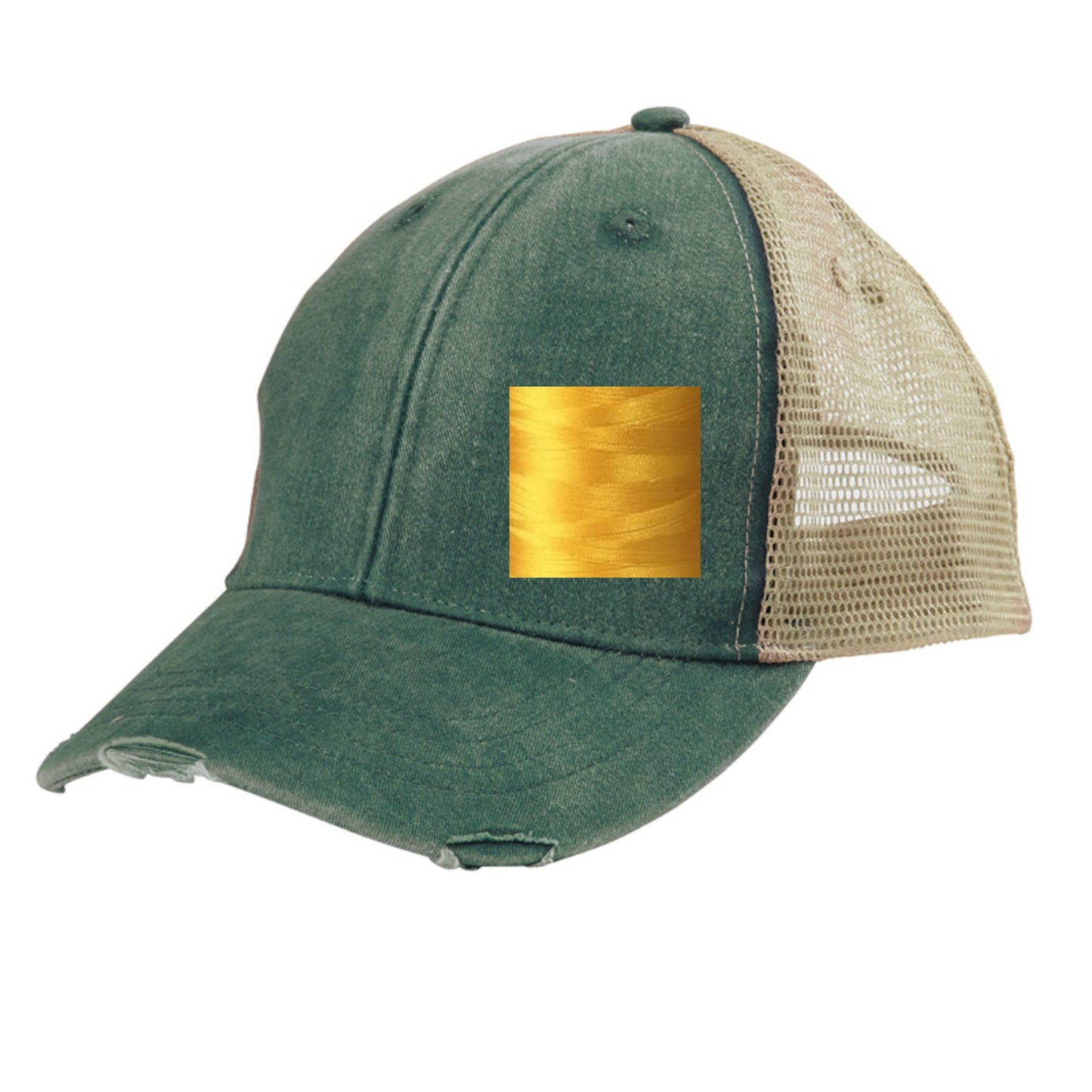 Mississippi Embroidered Distressed Hat