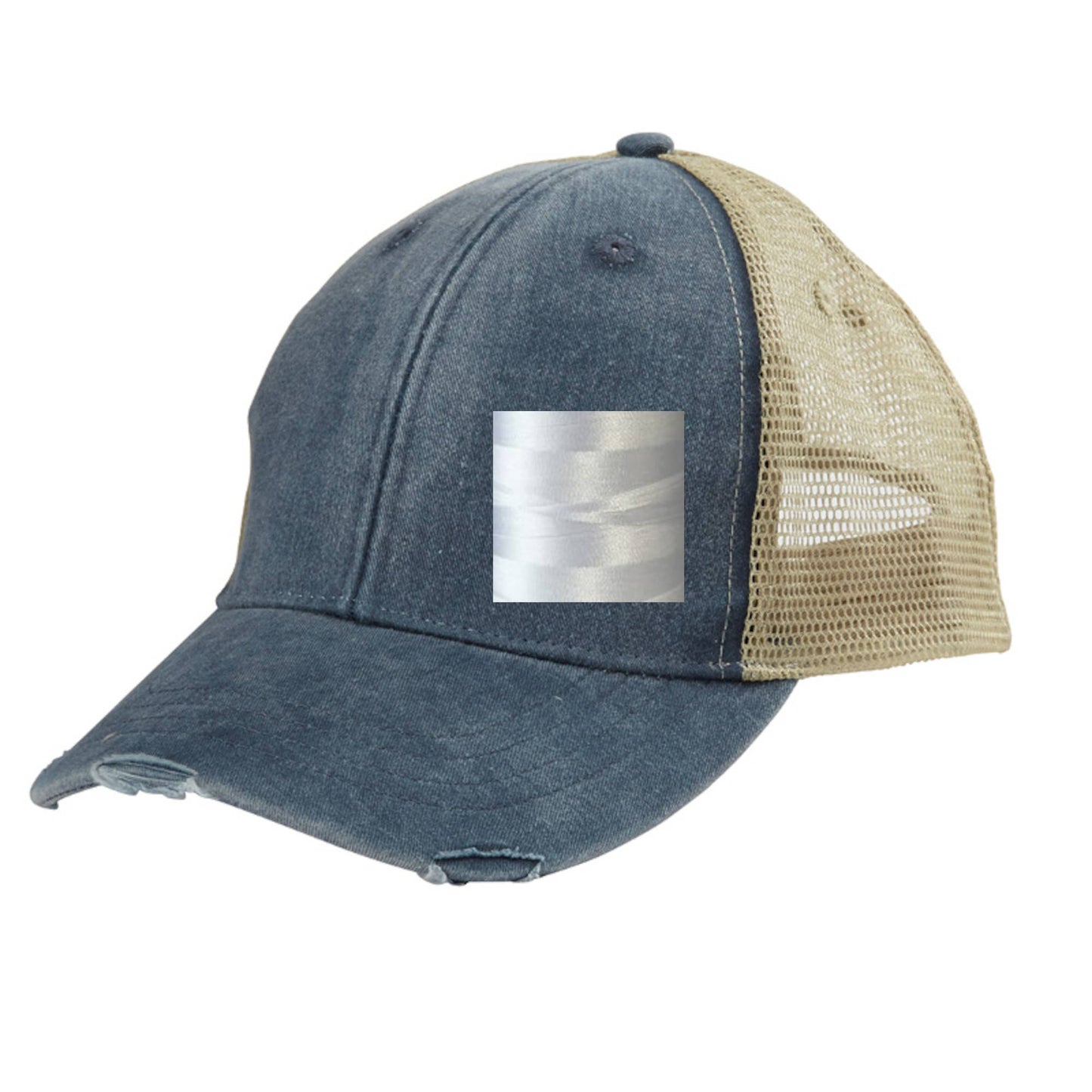 Mississippi Embroidered Distressed Hat