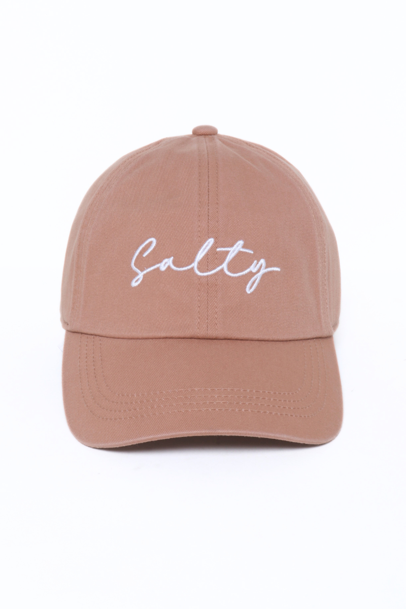 SALTY embroidered Baseball Cap