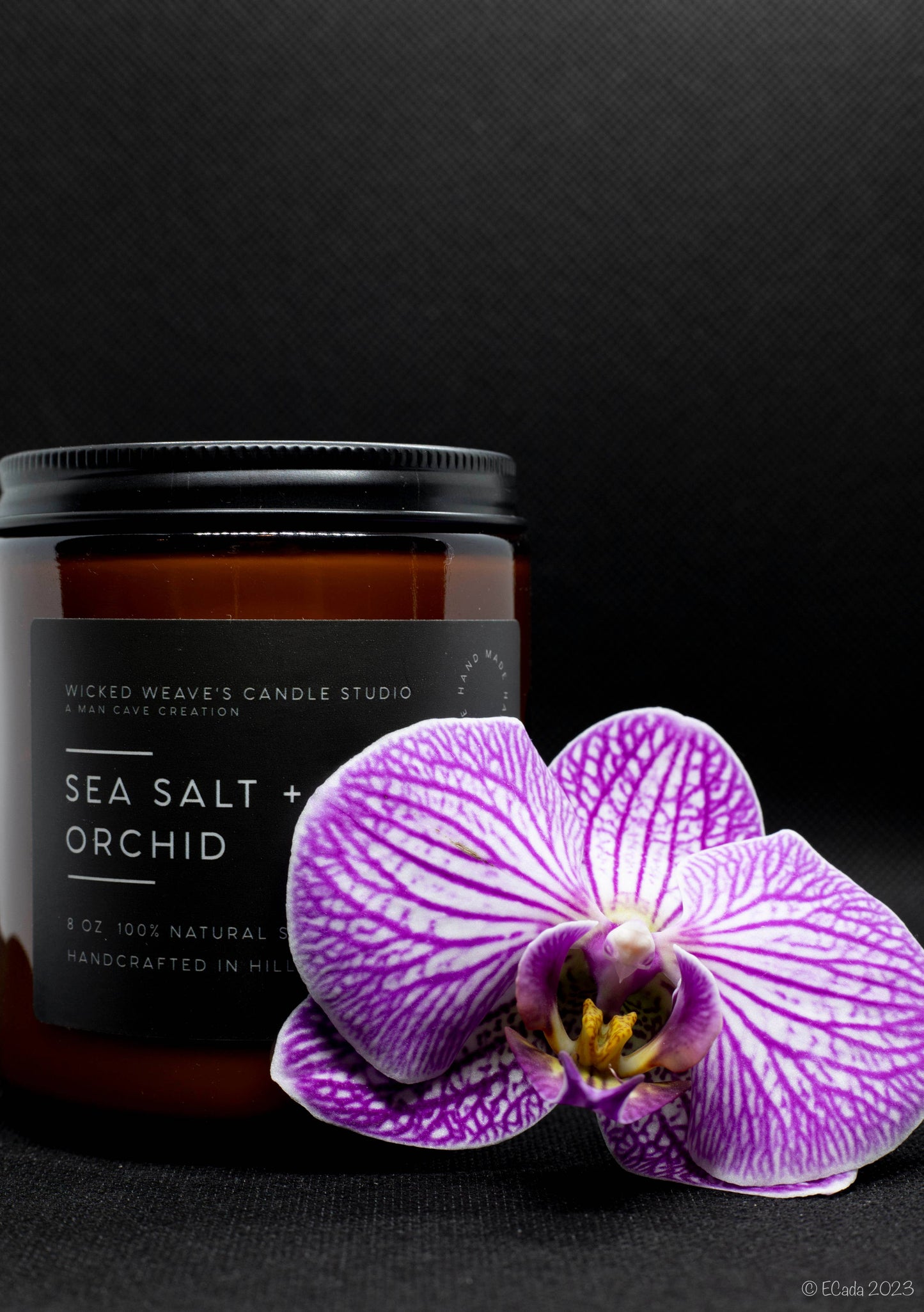 Sea Salt & Orchid Soy Wax Candle