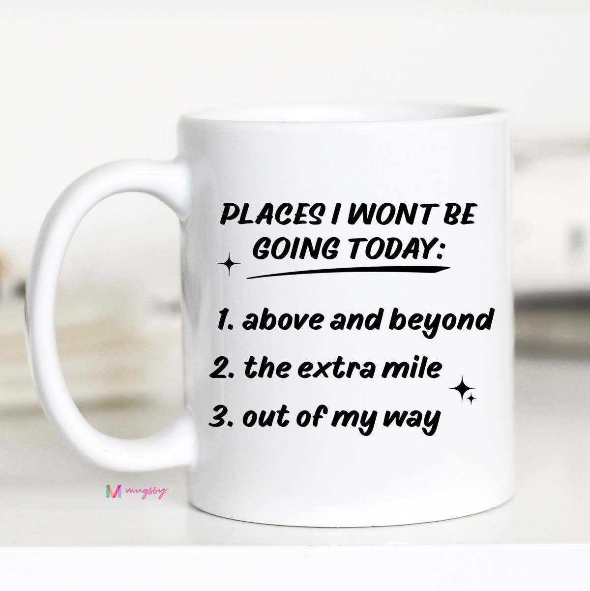 Places I wont be going Mug