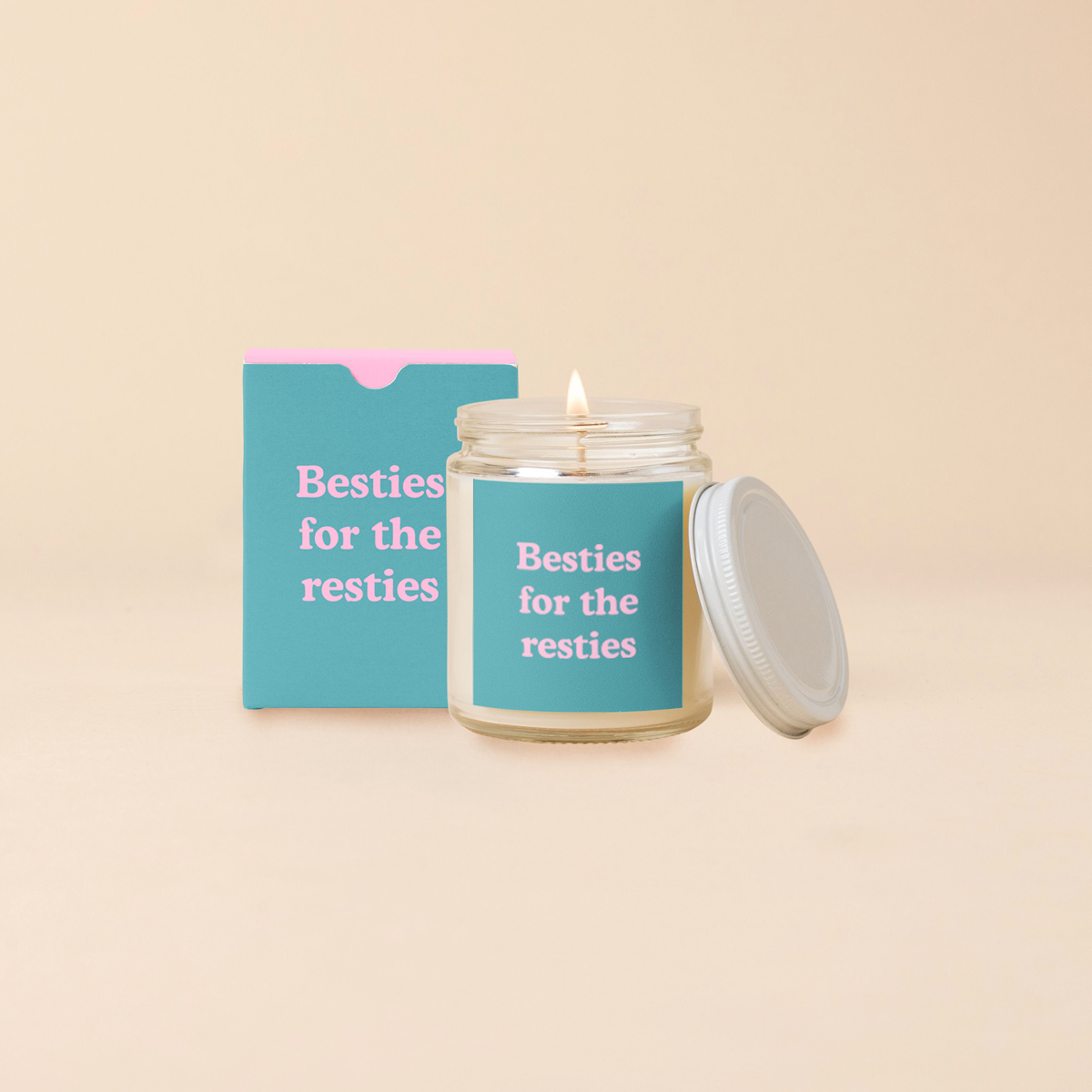 Candle Jar w/Lid