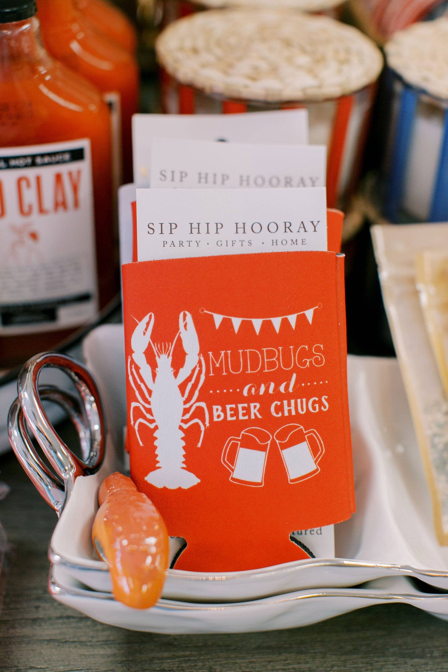 Mudbugs and Beer Chugs Can Cooler