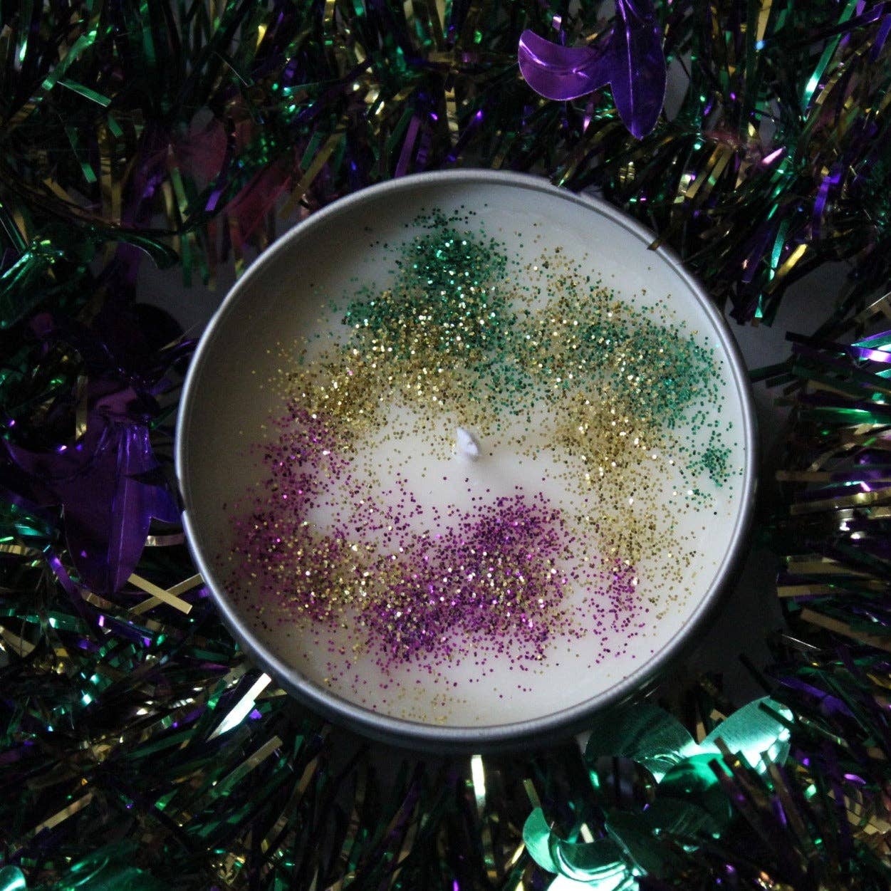 King Cake Scented Soy Candle