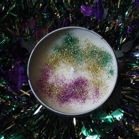 King Cake Scented Soy Candle