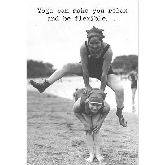Yoga Your Choice Greeting Card