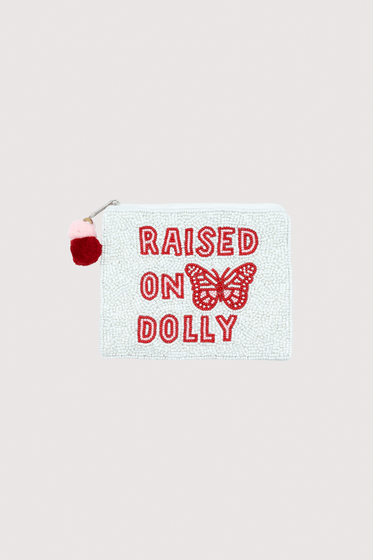 Raised On Dolly Beaded Pouch