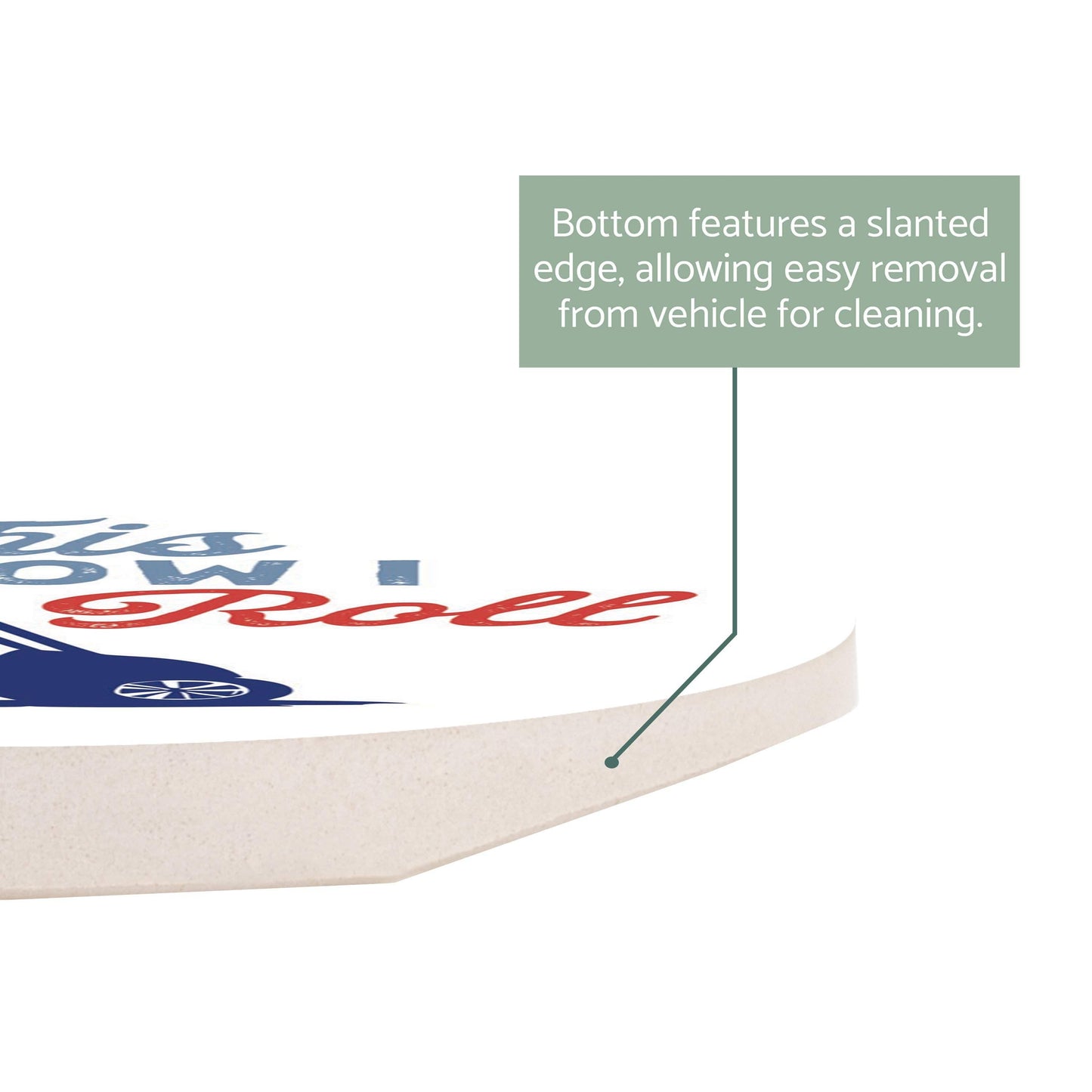 Car Coaster-Golf This Is How I Roll