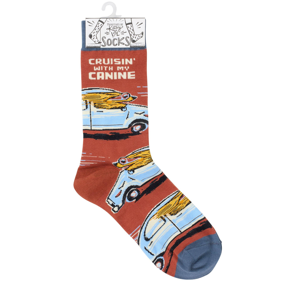 Cruisin With My Canine Socks