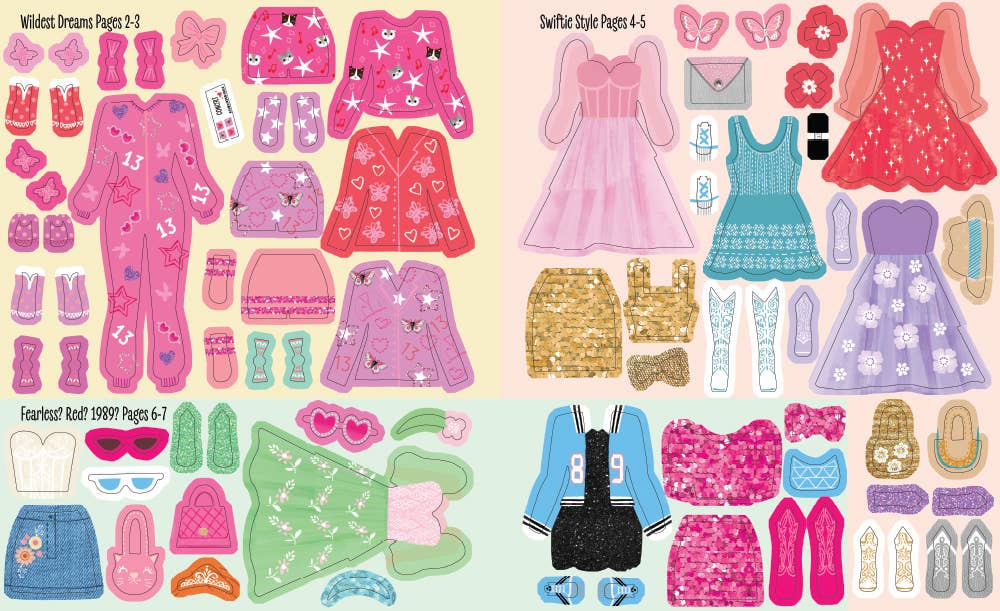 My Sticker Dress-Up: Swifties