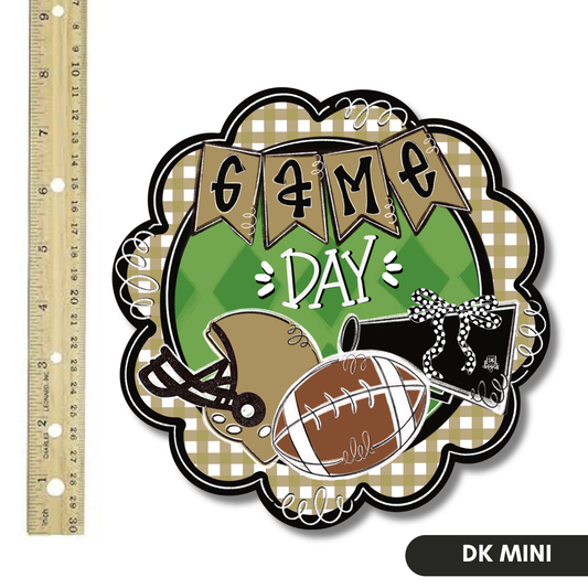 Black and Gold Game Day Mini