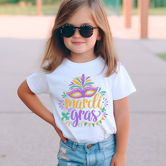 Mardi Gras Toddler Tee