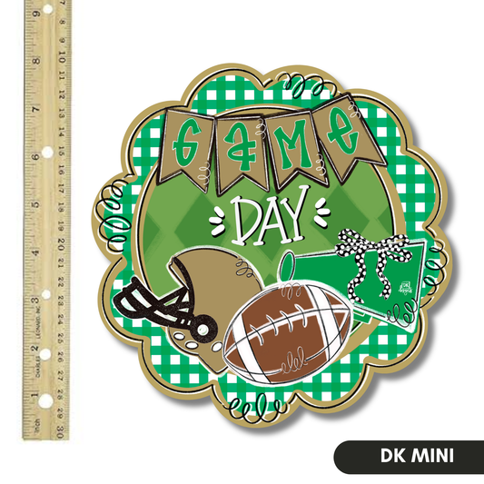 Green and Gold Game Day Mini