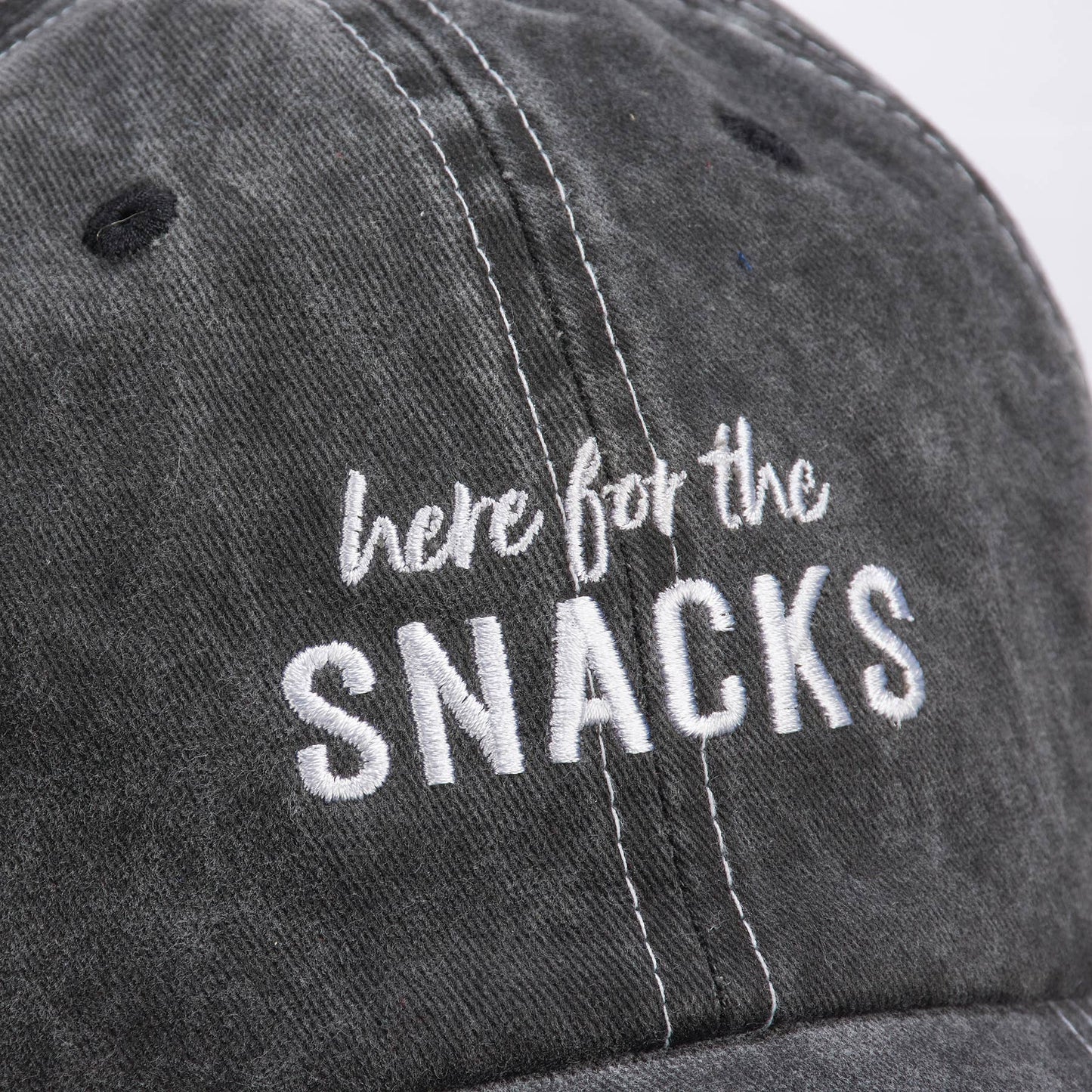 Here For The Snacks hat