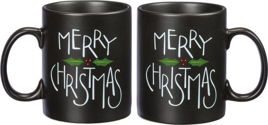 Merry Christmas Holly Mug