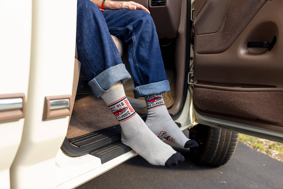 I'm Not Old, I'm A Classic Socks
