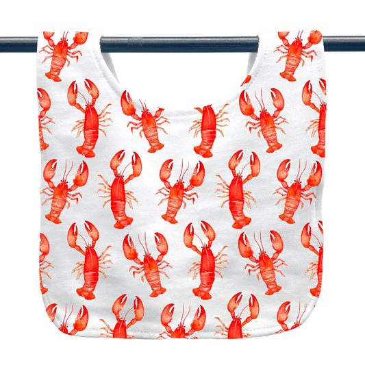 Lobster Baby Bib