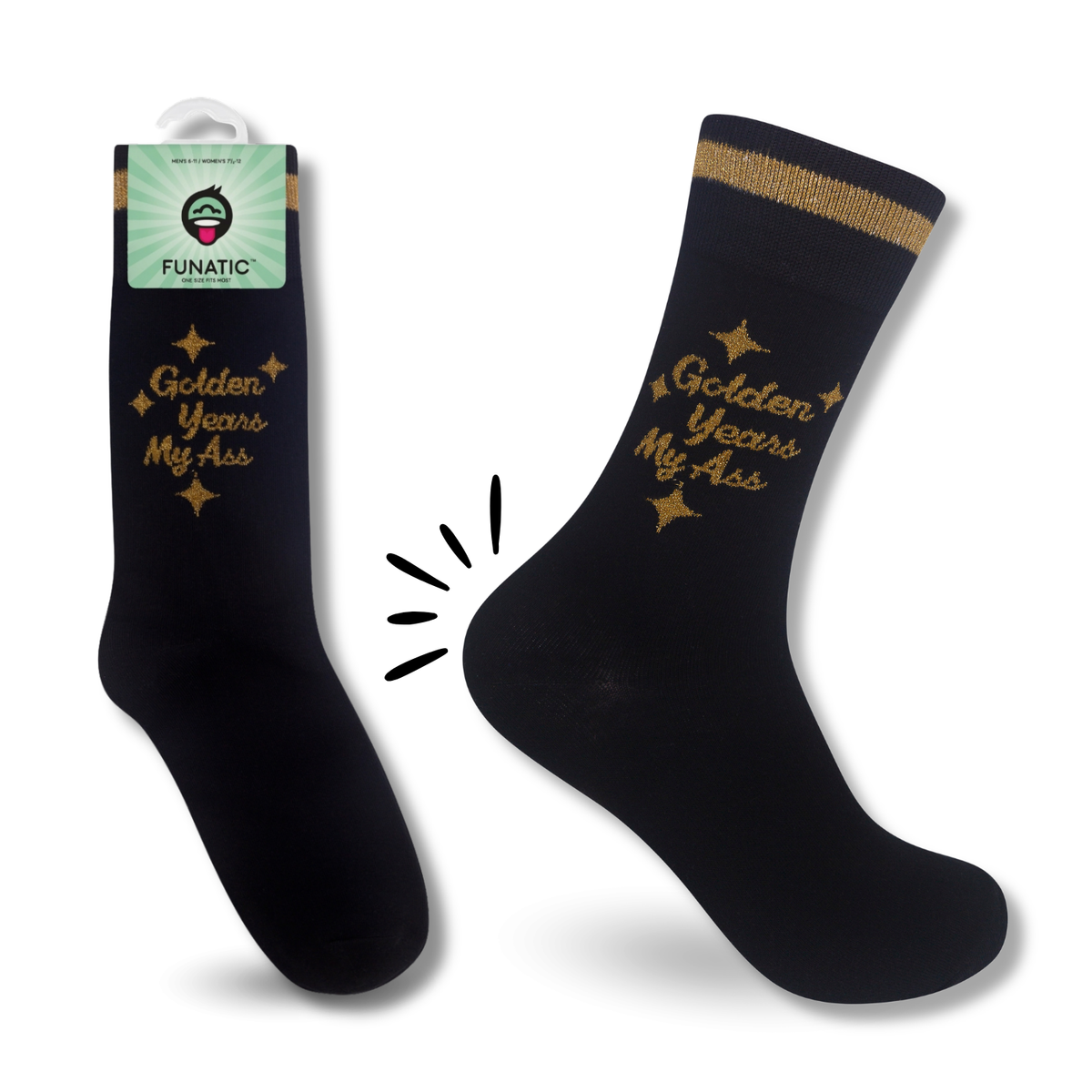 Golden Years My Ass Socks
