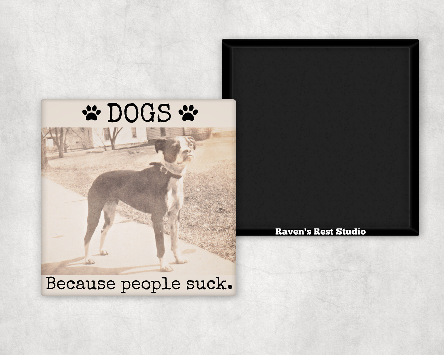 DOGS. Because magnet