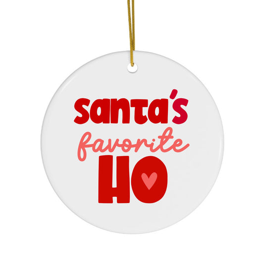 Ho Christmas Ornament