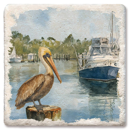 Pelican By Boats Coaster