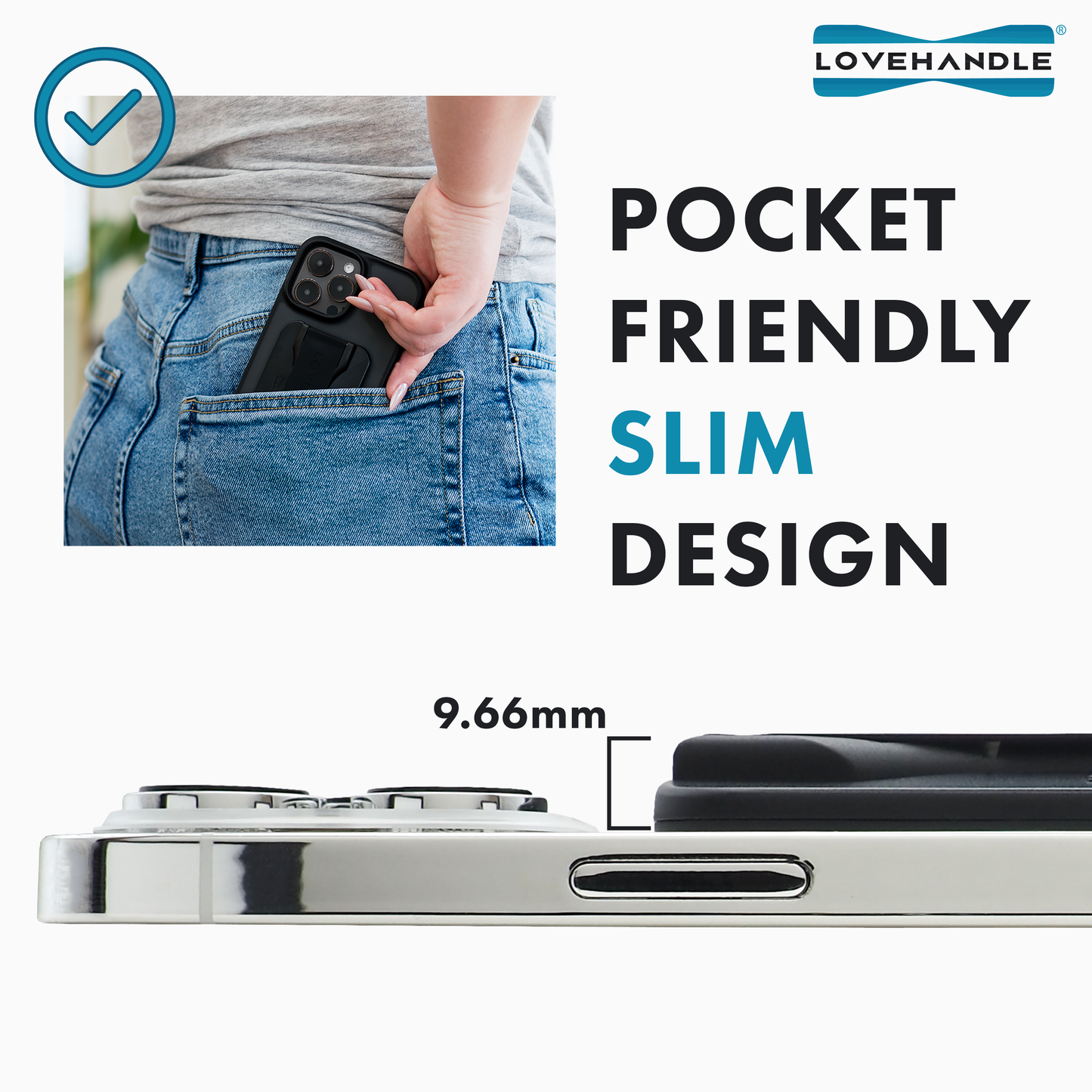 LoveHandle PRO for MagSafe- Navy