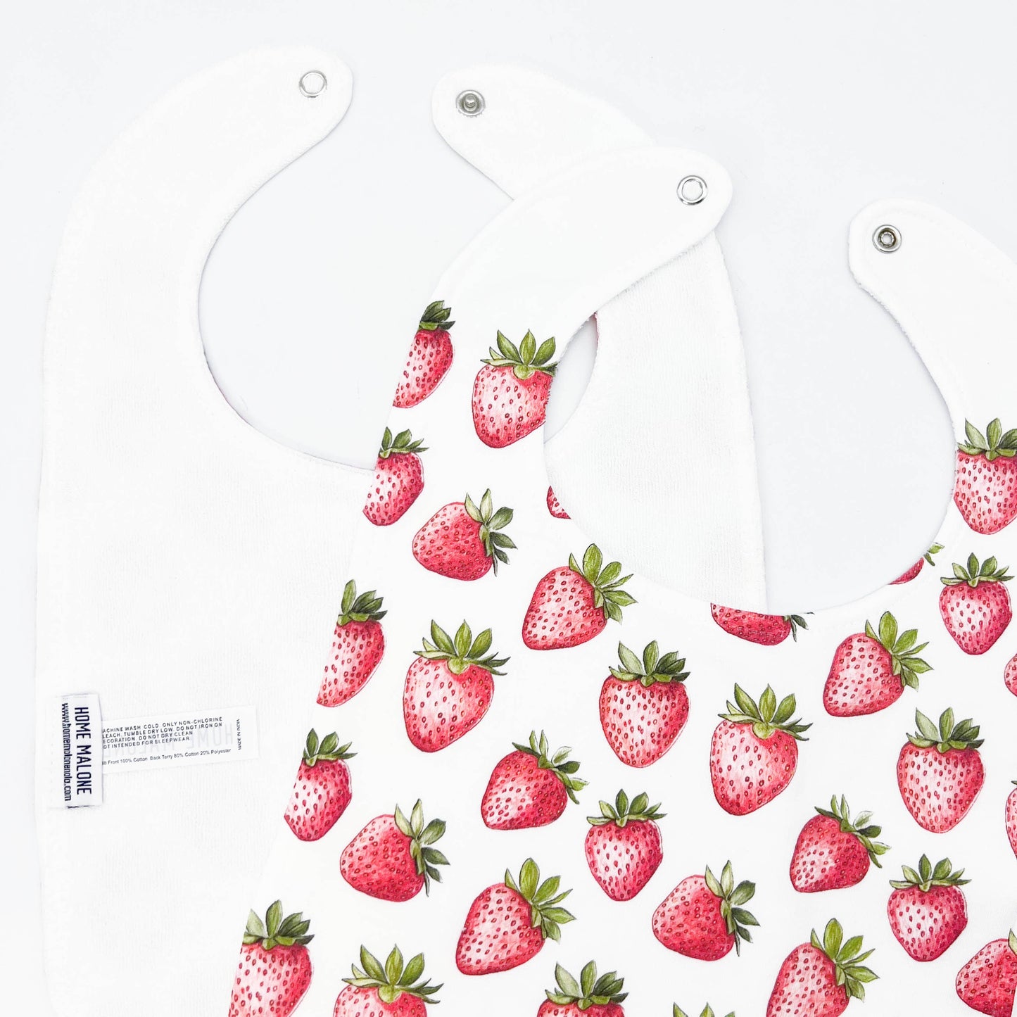 Strawberry Baby Bib