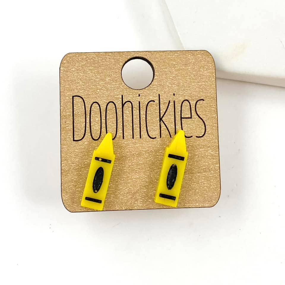 Crayon Acrylic Studs